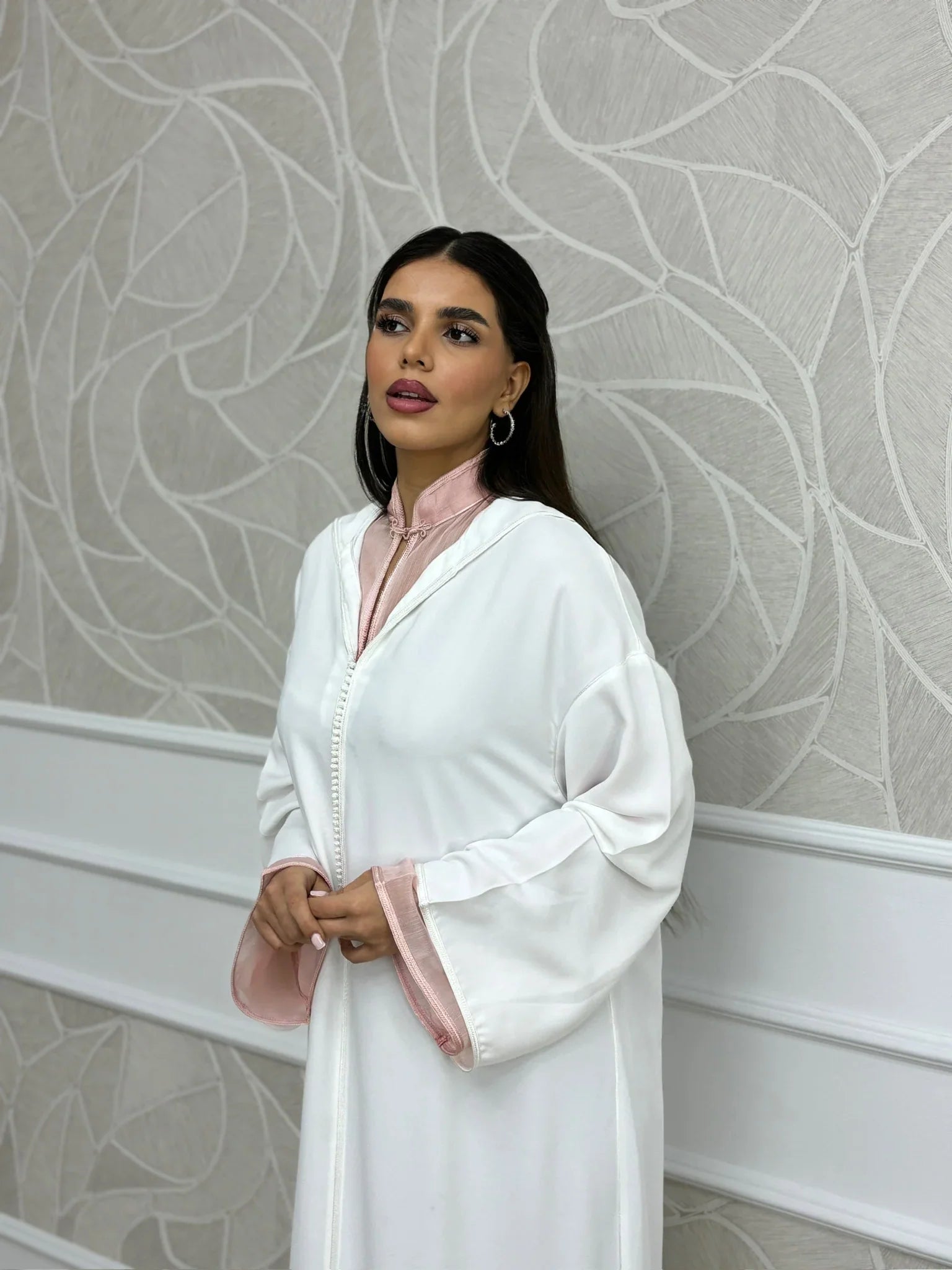 Ibtihal Djellaba – Casual Moroccan Tunic for Everyday Comfort