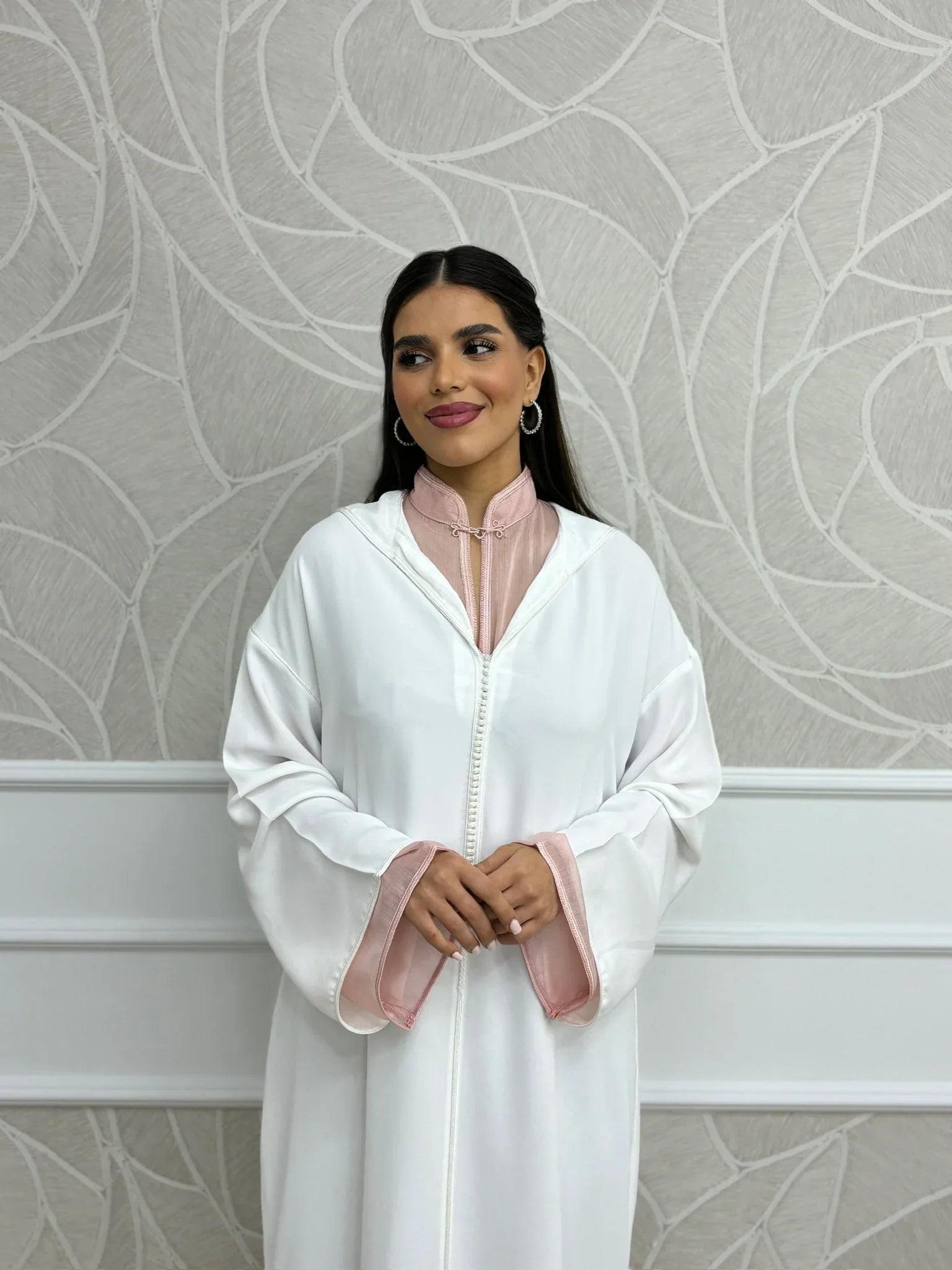 Ibtihal Djellaba – Casual Moroccan Tunic for Everyday Comfort