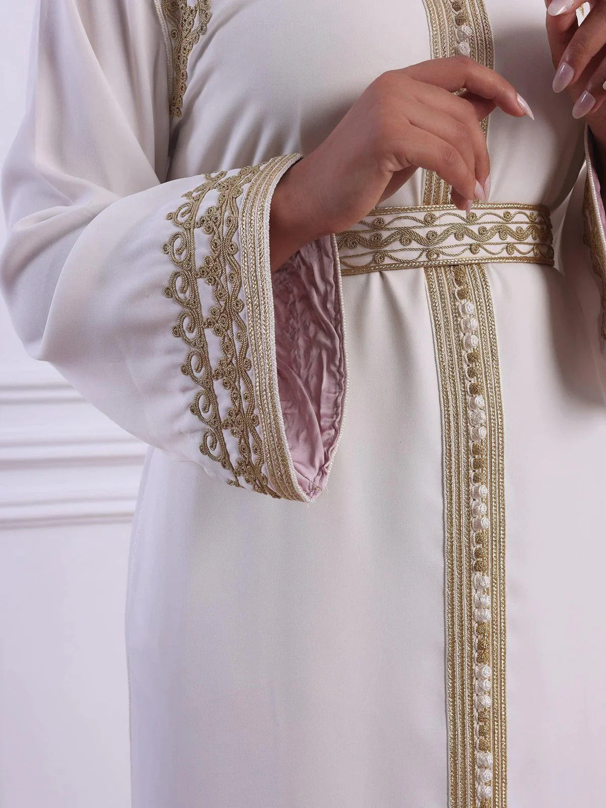 Kaoutar Kaftan – Handgefertigtes marokkanisches Kleid