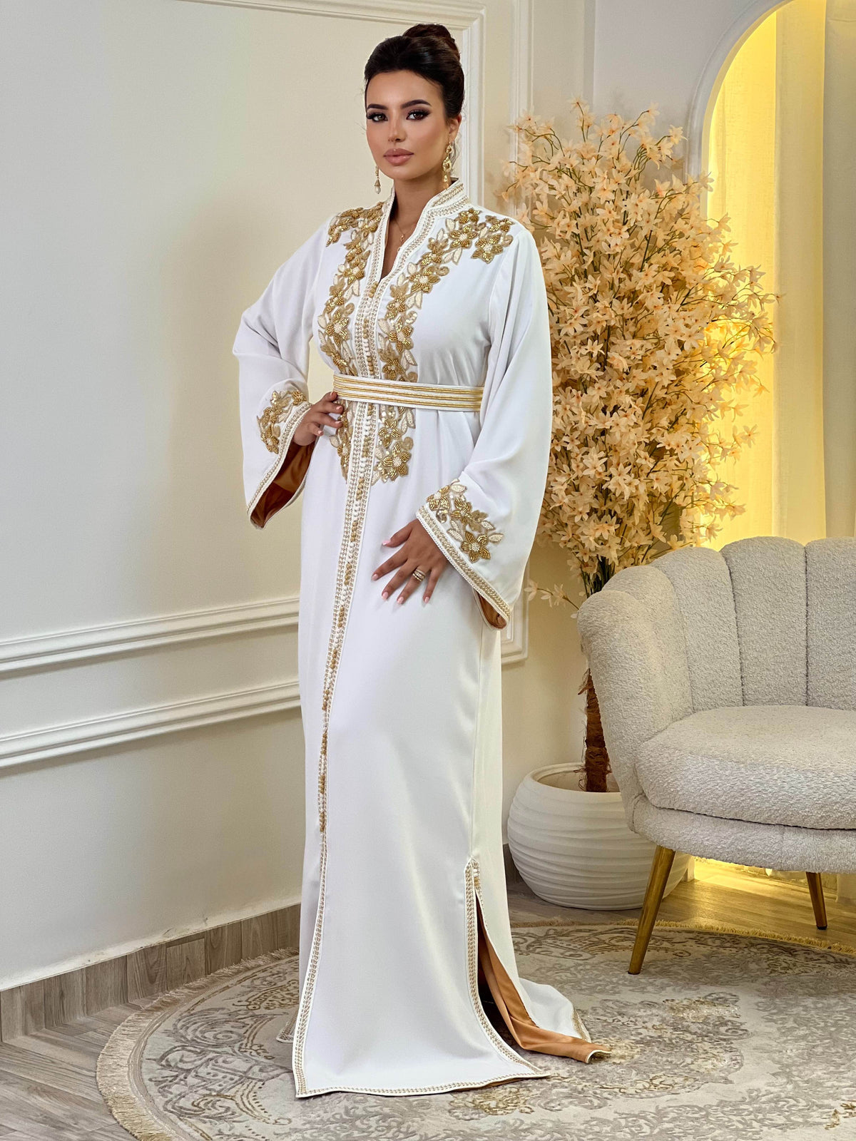 Rihab Kaftan – Handcrafted Moroccan Kaftan Dress