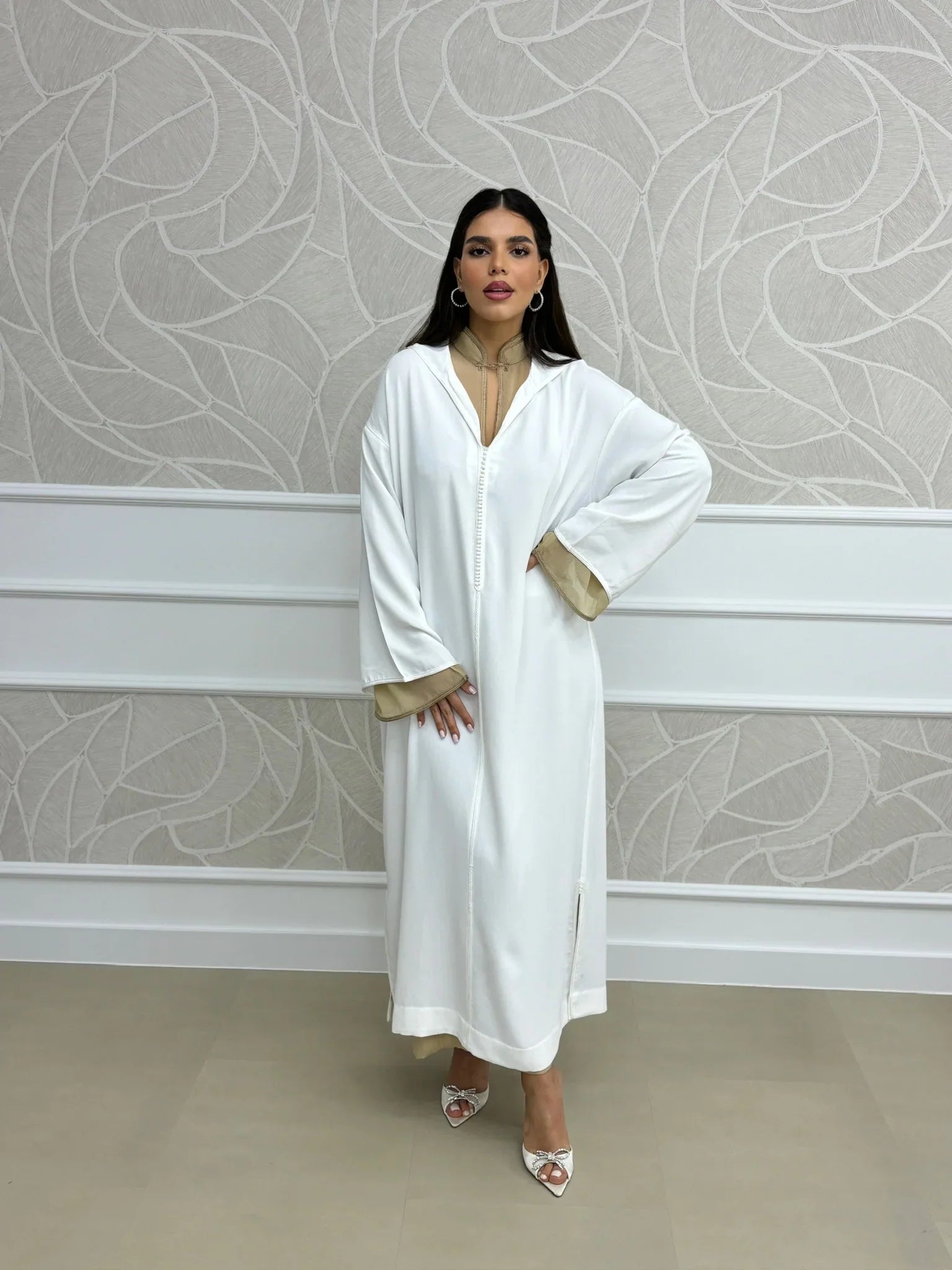 Ibtihal Djellaba – Casual Moroccan Tunic for Everyday Comfort